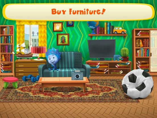 Изображение игры: Fixies Dream House Decorating
