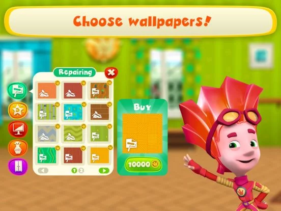 Изображение игры: Fixies Dream House Decorating