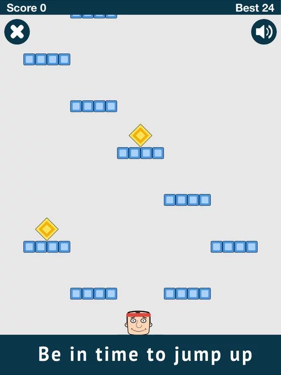 Изображение игры: Head Jump Up