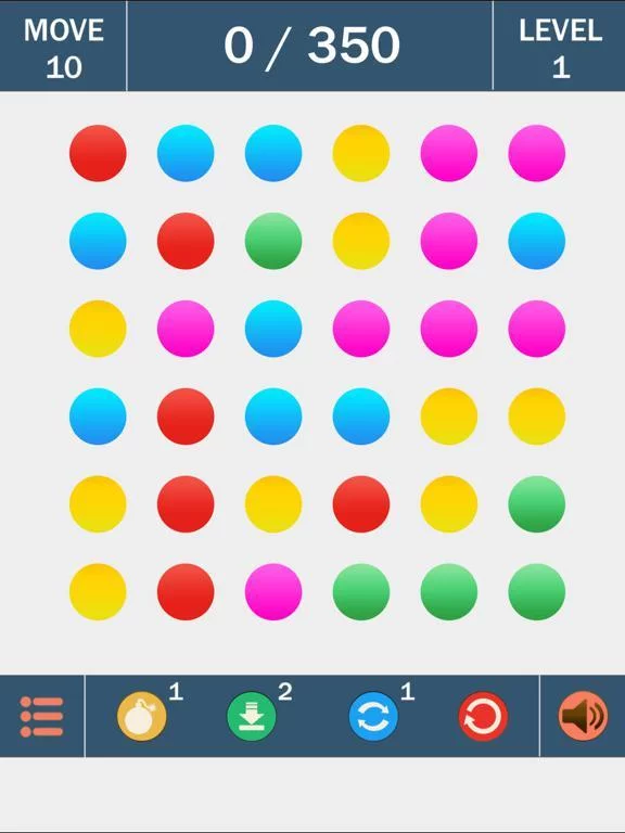 Изображение игры: Collect Points: Match the Dots