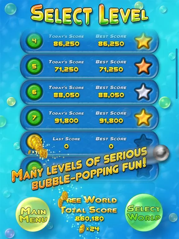 Изображение игры: Bubble Bust! HD - Pop Shooter