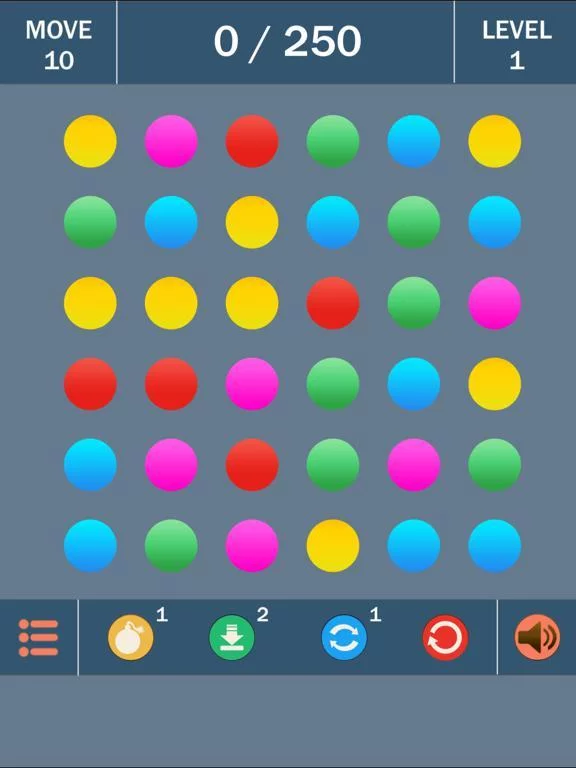 Изображение игры: Collect Points L: Connect dots