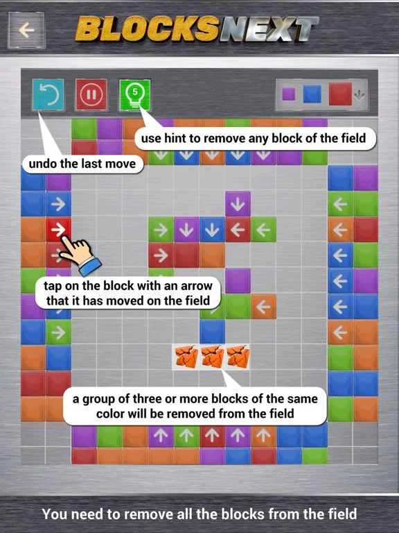 Изображение игры: Blocks Next - Puzzle logic game
