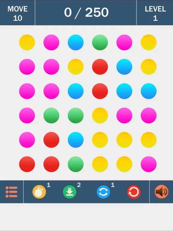 Изображение игры: Collect Points L: Connect dots