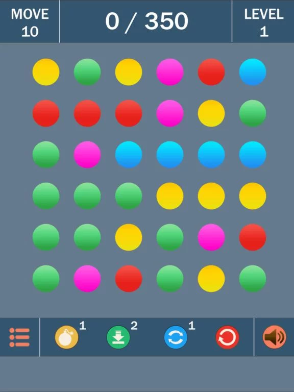 Изображение игры: Collect Points: Match the Dots