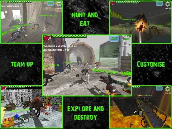 Изображение игры: Raptors Online - Dinosaur Multiplayer