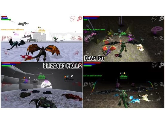 Изображение игры: Dragons Online 3D Multiplayer