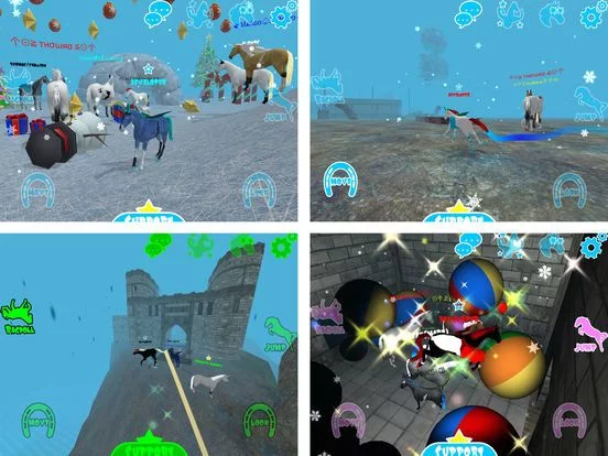 Изображение игры: Hill Cliff Horse - Online