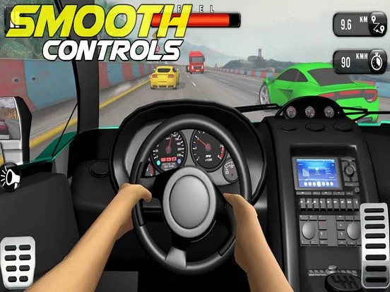 Изображение игры: Car X Traffic Tour Uphill Pro