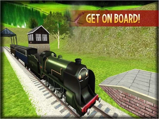 Изображение игры: Hill Climb Train Simulator Pro