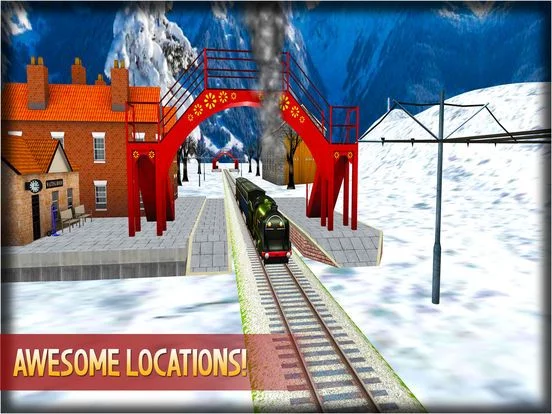 Изображение игры: Hill Climb Train Simulator Pro