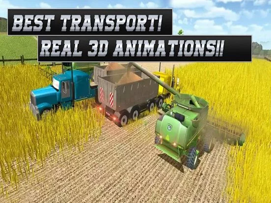 Изображение игры: Farming Tractor Sim 2018 Pro