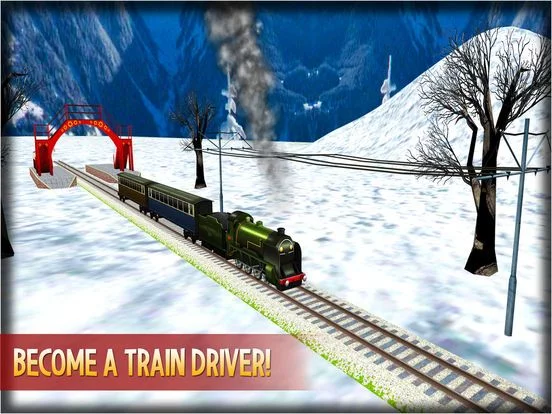 Изображение игры: Hill Climb Train Simulator Pro