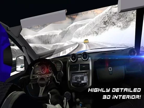 Изображение игры: Snow Hill Climb Car Racing