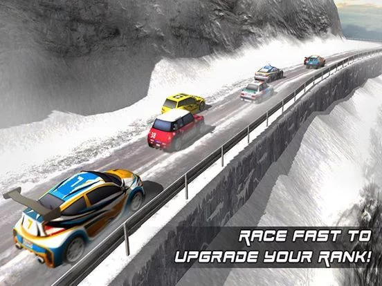 Изображение игры: Snow Hill Climb Car Racing Pro