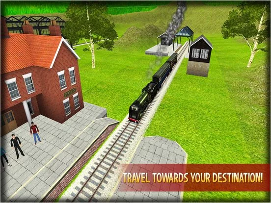 Изображение игры: Hill Climb Train Simulator Pro