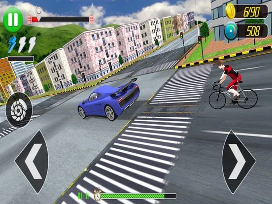 Изображение игры: Traffic Racer Highway Bike Pro