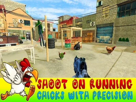 Изображение игры: Crazy Chicken Shooting