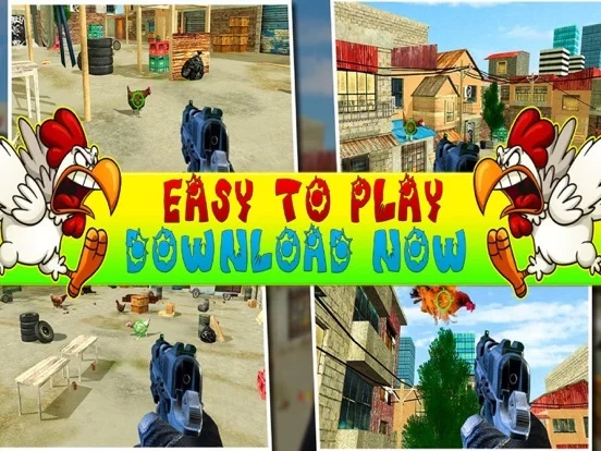Изображение игры: Crazy Chicken Shooting