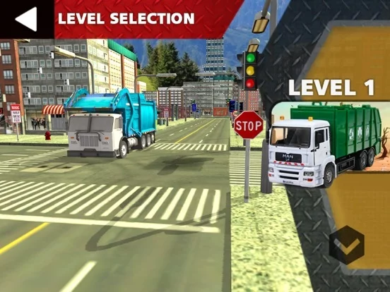 Изображение игры: off road Truck Garbage Sim