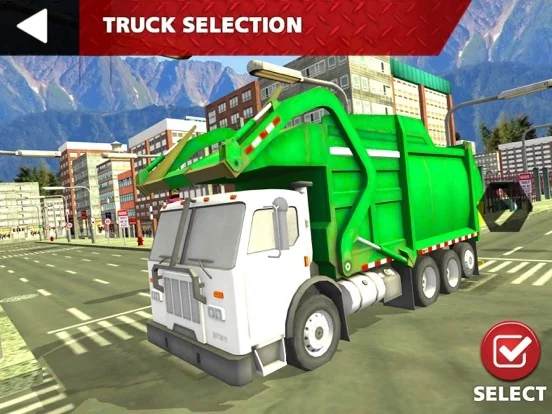 Изображение игры: off road Truck Garbage Sim