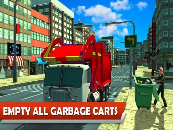 Изображение игры: off road Truck Garbage Sim Pro