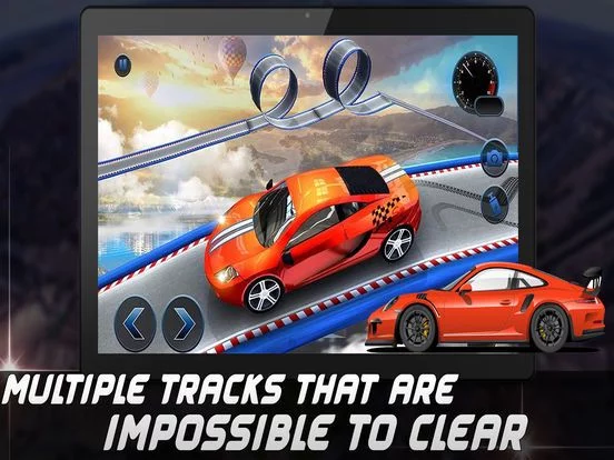 Изображение игры: Impossible Tracks Stunt Car