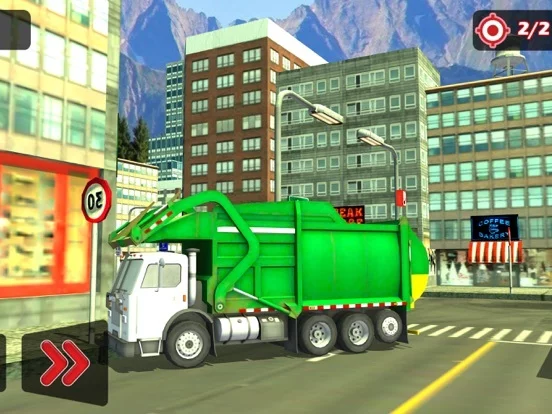 Изображение игры: off road Truck Garbage Sim