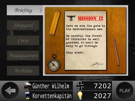 Изображение игры: Silent U-Boat: Atlantic Hunter