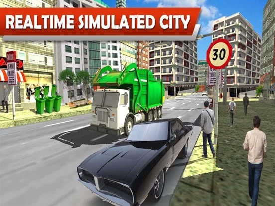 Изображение игры: off road Truck Garbage Sim Pro