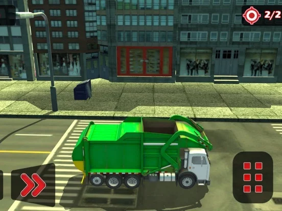 Изображение игры: off road Truck Garbage Sim