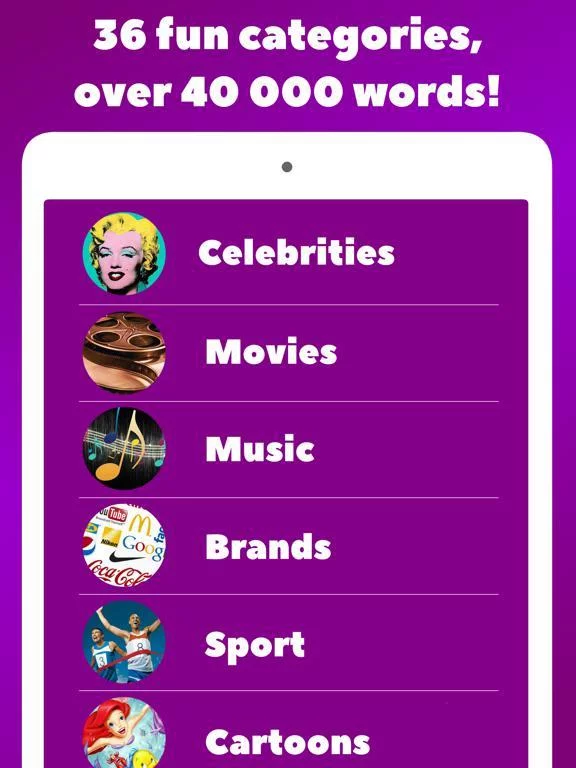 Изображение игры: Hands up alias charades and heads up activity game for fun friends company