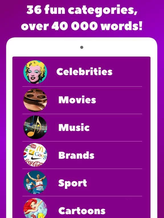 Изображение игры: Hands up alias charades and heads up activity game for fun friends company Free