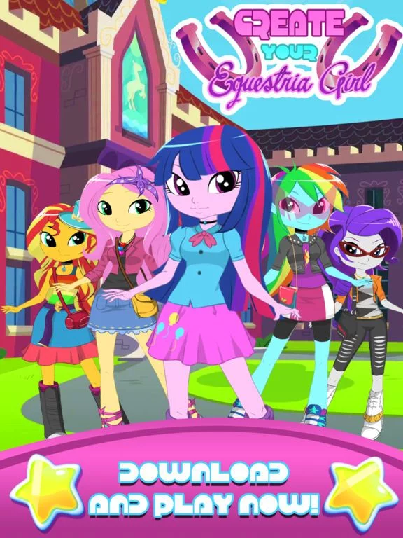 Изображение игры: Pony Girls Magic Friendship