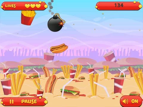 Изображение игры: Fast Food Frenzy Fever