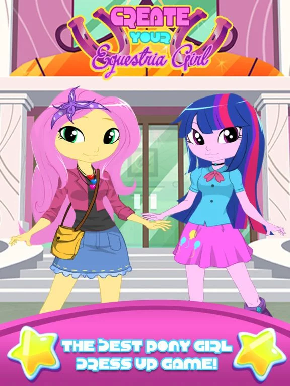 Изображение игры: Pony Girls Magic Friendship
