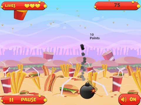Изображение игры: Fast Food Frenzy Fever