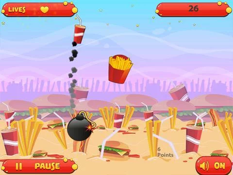 Изображение игры: Fast Food Frenzy Fever