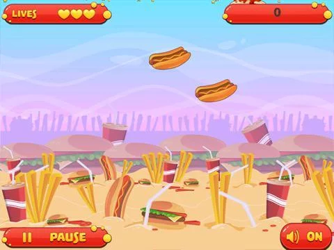 Изображение игры: Fast Food Frenzy Fever