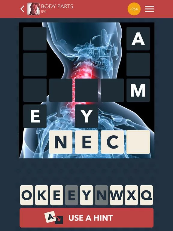 Изображение игры: 100 PICS Crosswords Game
