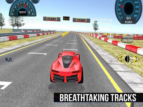Изображение игры: Xtreme Race Car Driving