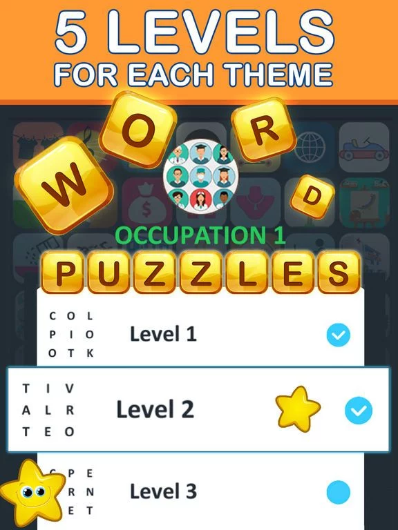 Изображение игры: Word Search Puzzles Games 2018