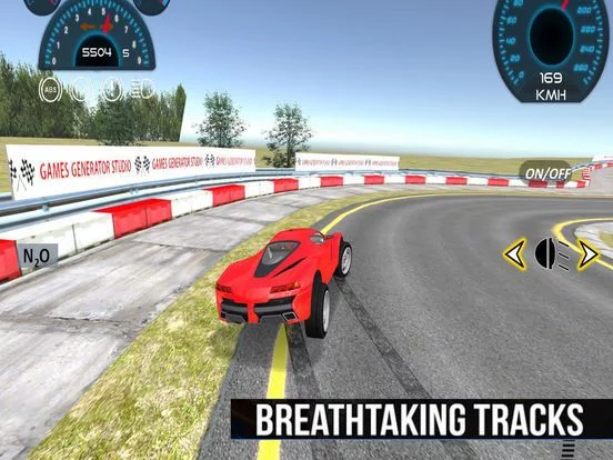 Изображение игры: Xtreme Race Car Driving