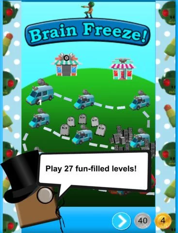 Изображение игры: Brain Freeze!