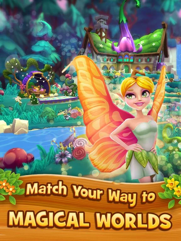 Изображение игры: Magic Meadow: Match-3