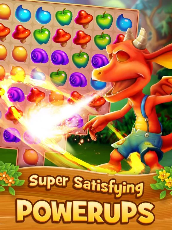 Изображение игры: Magic Meadow: Match-3