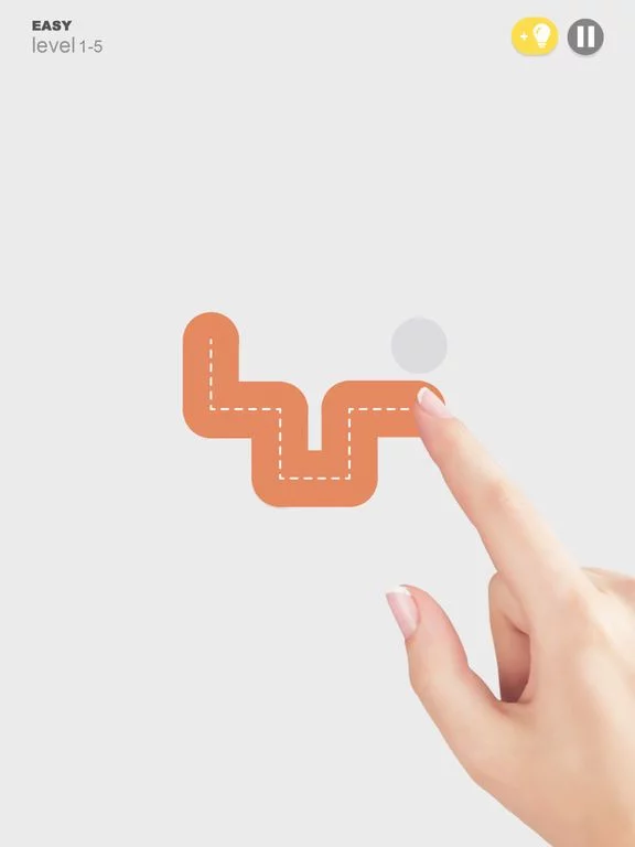 Изображение игры: Fill - Draw One LineTo Jigsaw