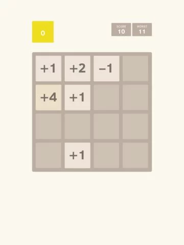 Изображение игры: Zero - Endless Version of 2048
