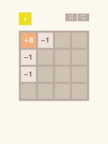 Изображение игры: Zero - Endless Version of 2048