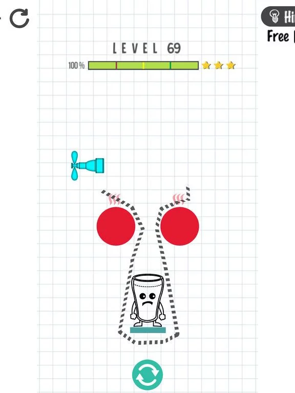 Изображение игры: Ultra Happy Glass - Draw Sharp